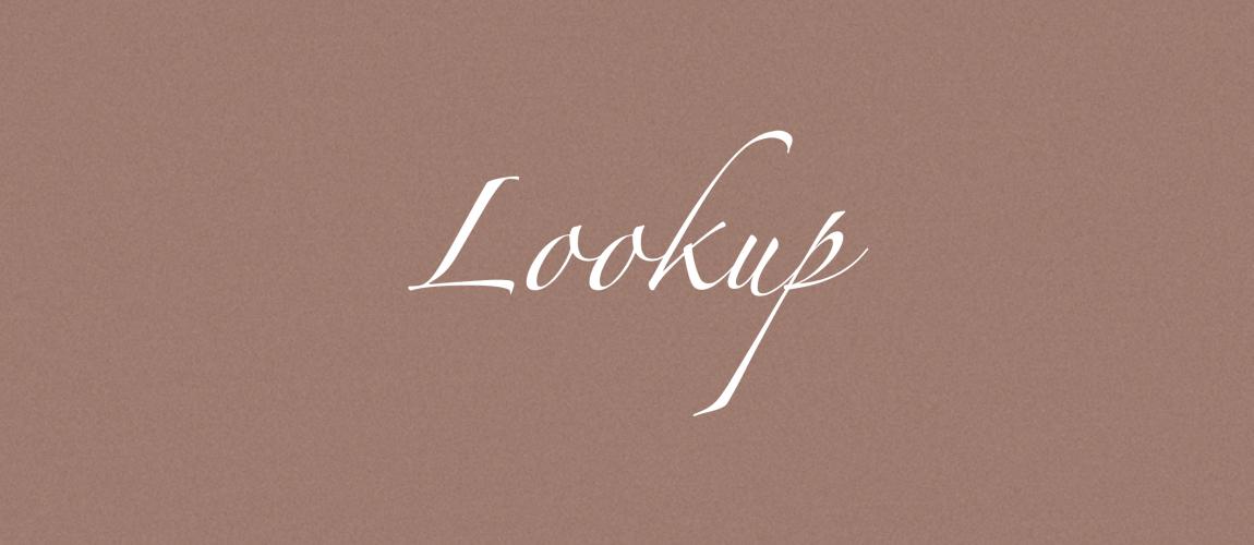 Catalogo Lookup