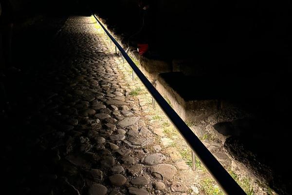 Illuminazione custom sito archeologico Paestum