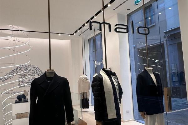 vetrina malo illuminazione custom